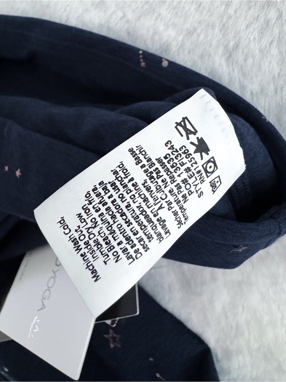 Beyond Yoga Softshine High Waisted Midi Leggings Navy Constellation Cosmic NWT S - Picture 9 of 14